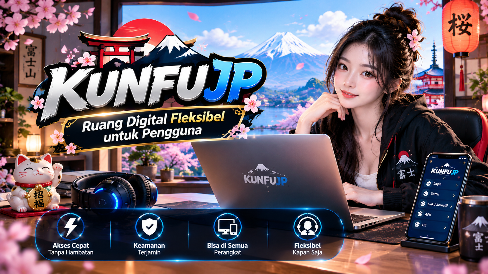 kunfujp Ruang Digital Fleksibel untuk Pengguna